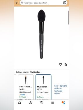 bareMinerals Seamless Shaping & Finish Makeup Brush